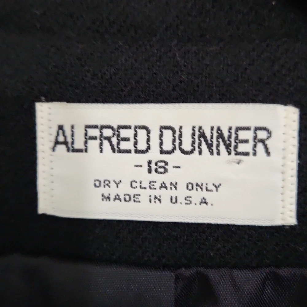 100% Wool Blazer Vintage Royal Button Alfred Dunnner Luxury Office Elegant - Picture 9 of 10
